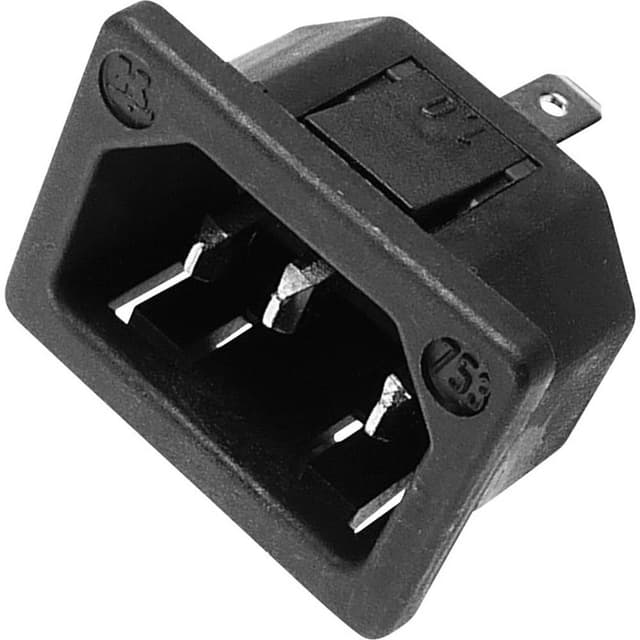 Kaiser 753/sw IEC-stik 753 Stik, indbygning lodret
