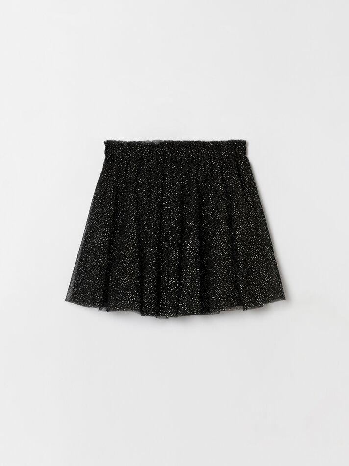 Saia de tule - Preta