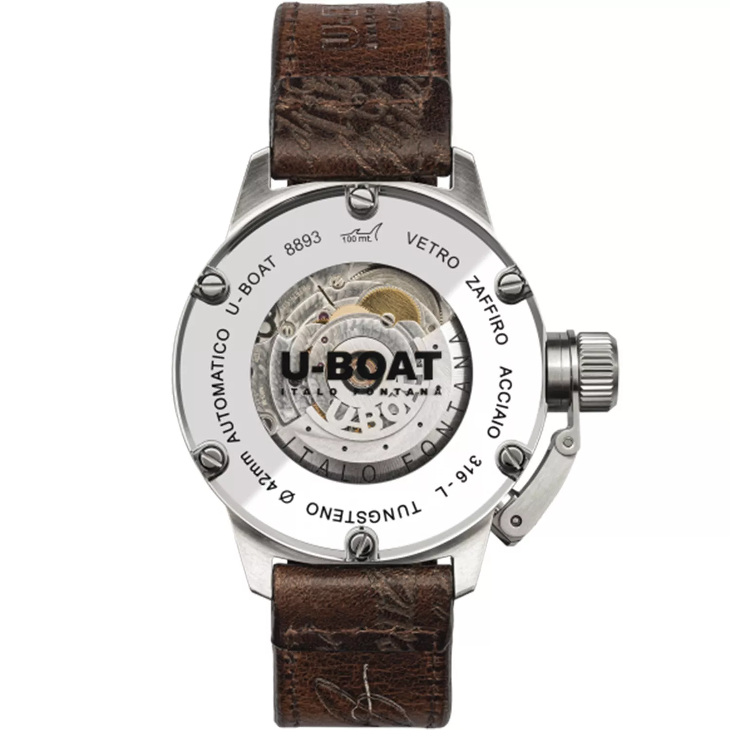U-BOAT Classic-42-Tungsteno-Black U8893