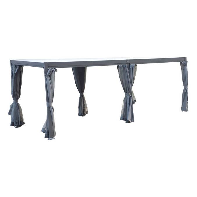 Moustiquaire pour pergola bioclimatique AVILA Graphite
