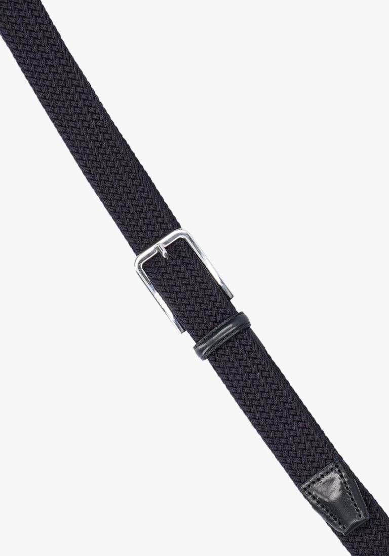 BOSS donkerblauwe boss riem clorio 10207276 02