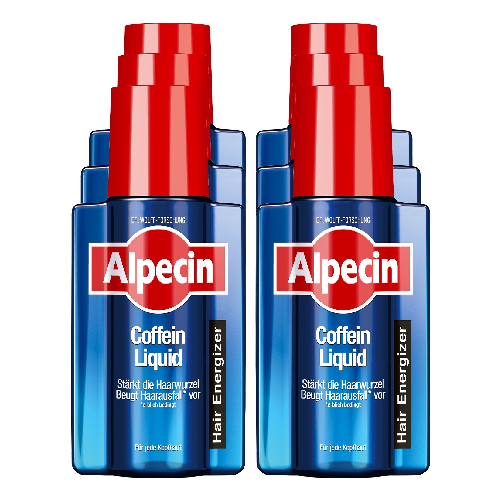 Alpecin Coffein Liquid 200 ml, 6er Pack