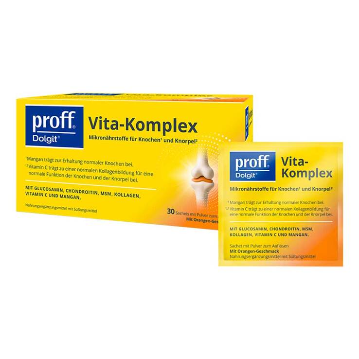Proff Dolgit Vita-Komplex Pulver, 30X12 g