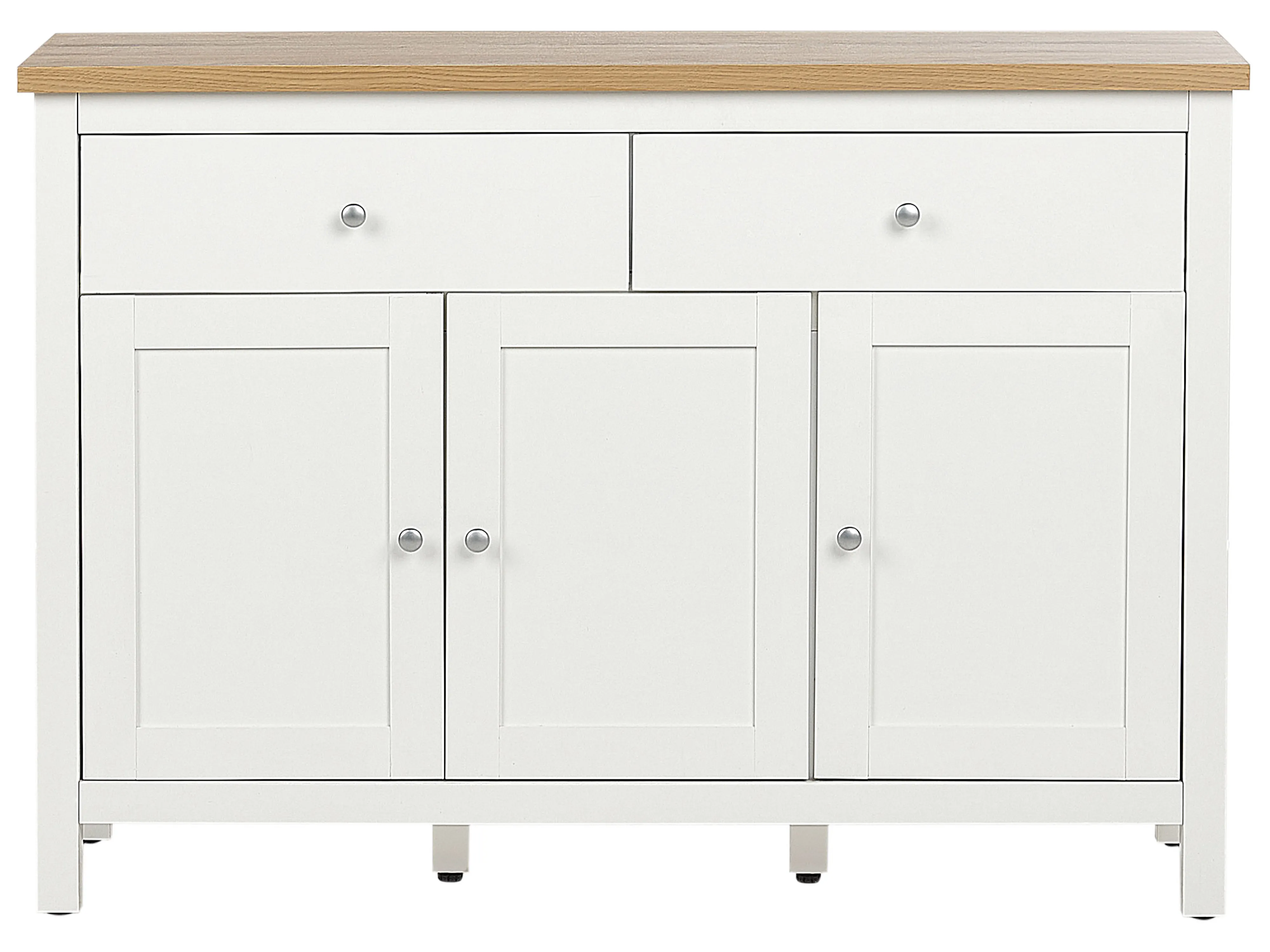 Dressoir met 3 deuren ATOCA Gebroken wit