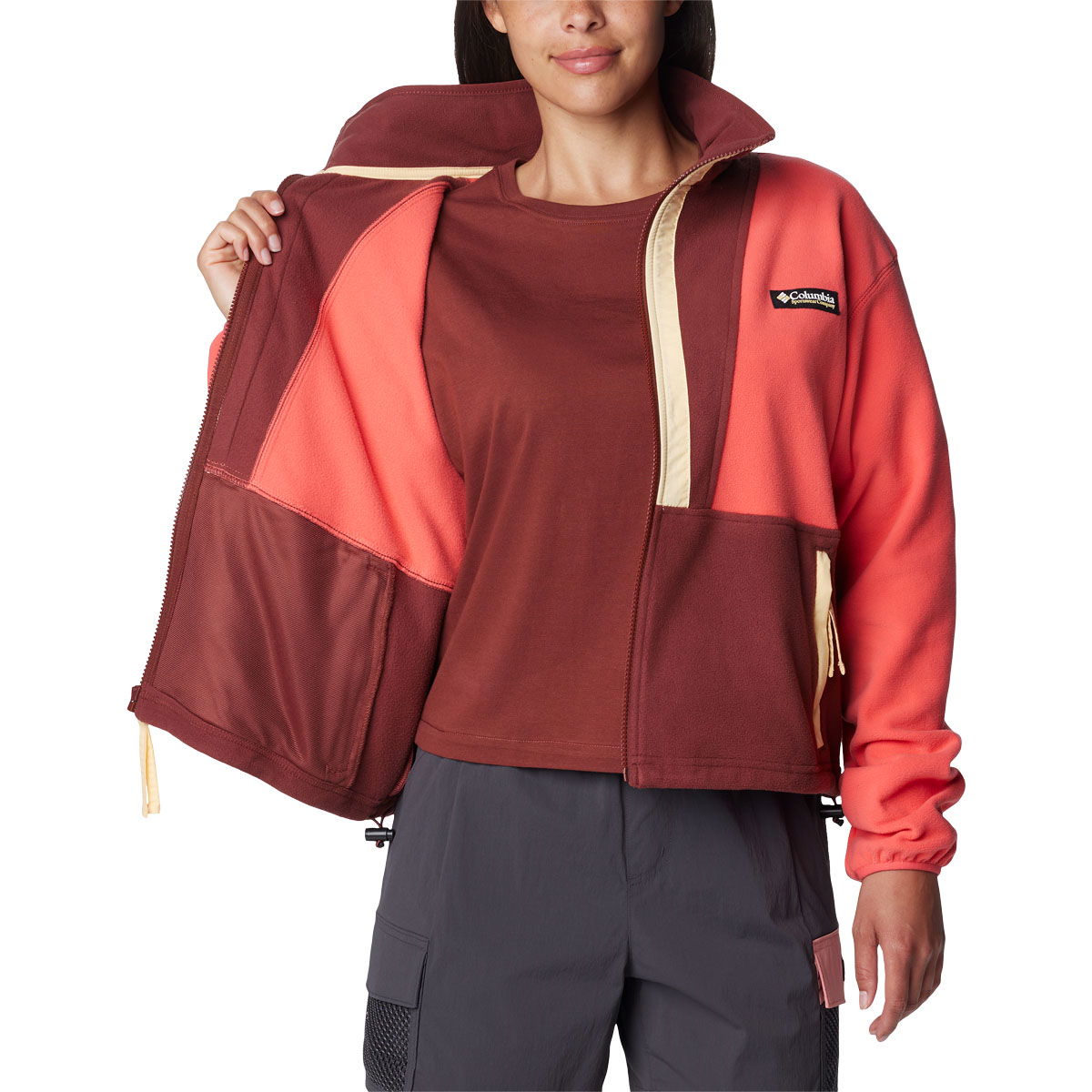 Columbia Back Bowl Fleecetrøje Dame