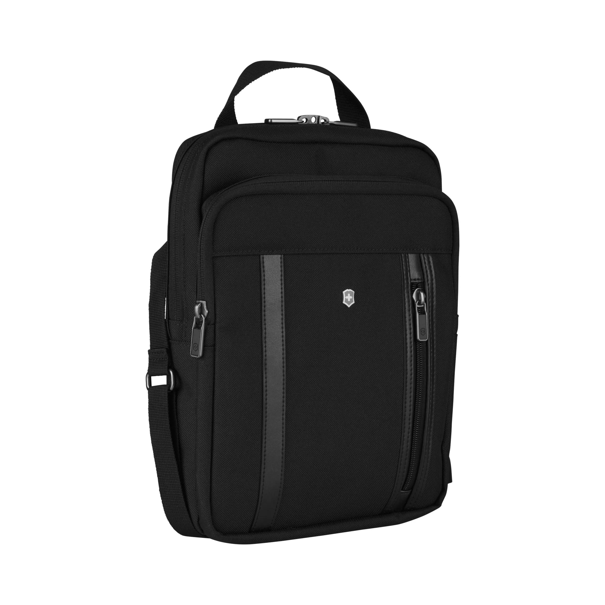 Werks Professional CORDURA® Crossbody Laptop Bag-schwarz