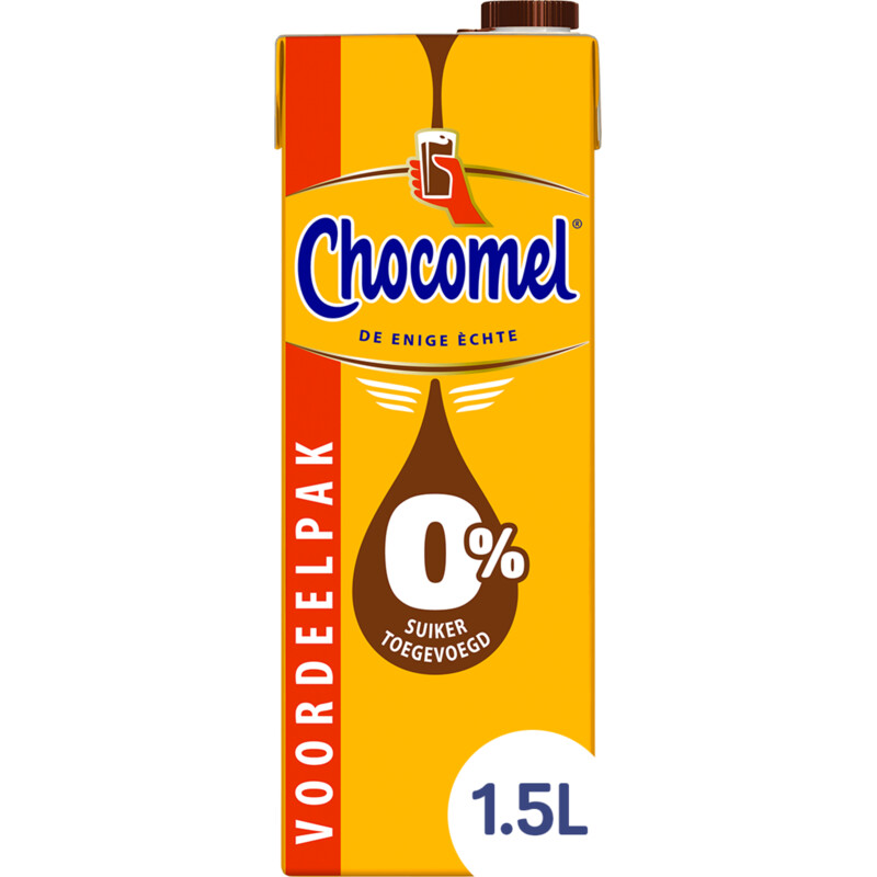 Chocomel Voordeelpak 0% suiker toegevoegd