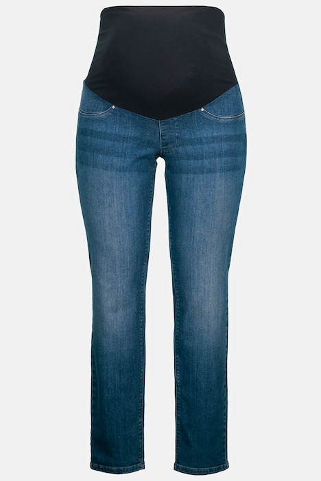 Bellieva-Jeans Sammy, extrabreiter Elastikbund, Stretch, Biobaumwolle
