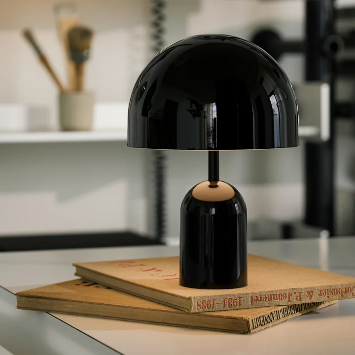 Tom Dixon - Bell LED Tischleuchte mit Akku, moosgrün