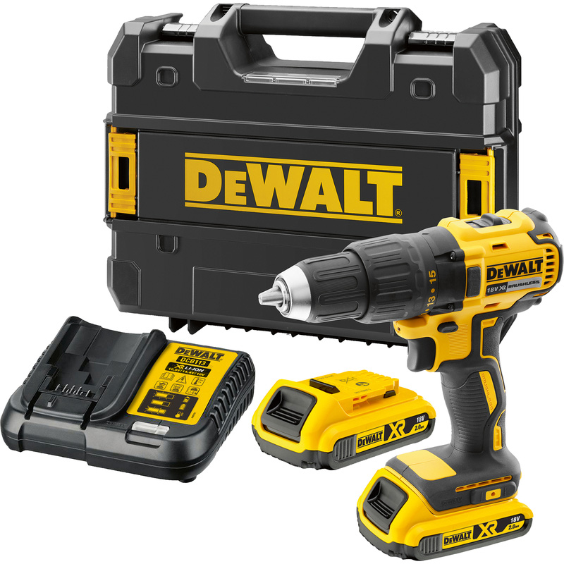 DeWALT DCD777D2T-QW accu schroefboormachine 18V 2x 2,0Ah Li-ion