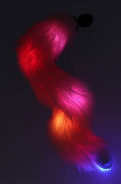 Taboom LED Unicorn Tail & Buttplug Analplugg med hale