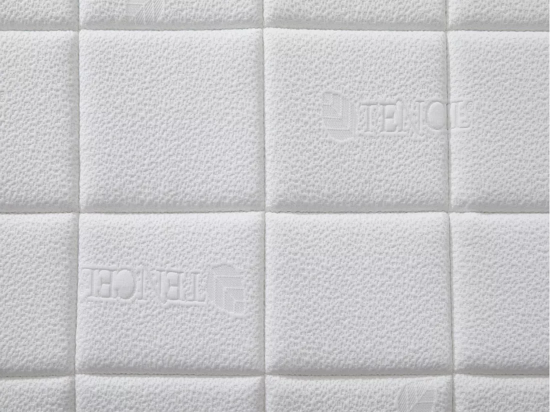 Ensemble 140 x 190 cm sommier tapissier + matelas hybride ressorts ensachés accueil nano ressorts + mémoire de forme ép.32cm - IPOH de YSMÉE