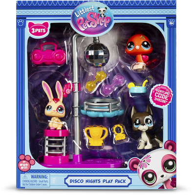 Littlest Pet Shop Disco Nights Lekesett