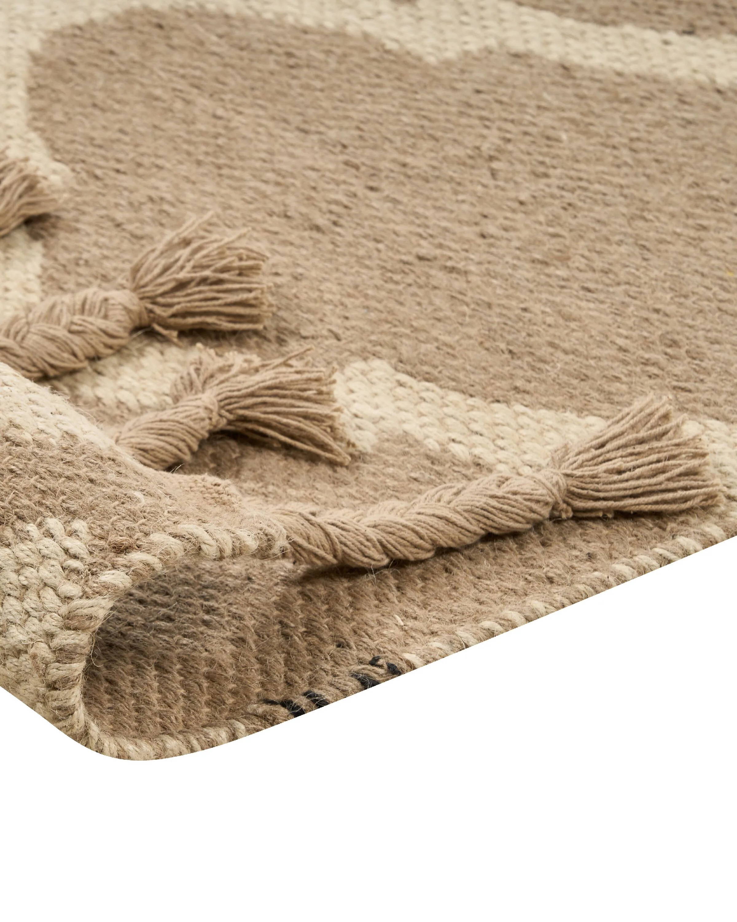 Vloerkleed ORENCIK Beige 200 x 300 cm Jute