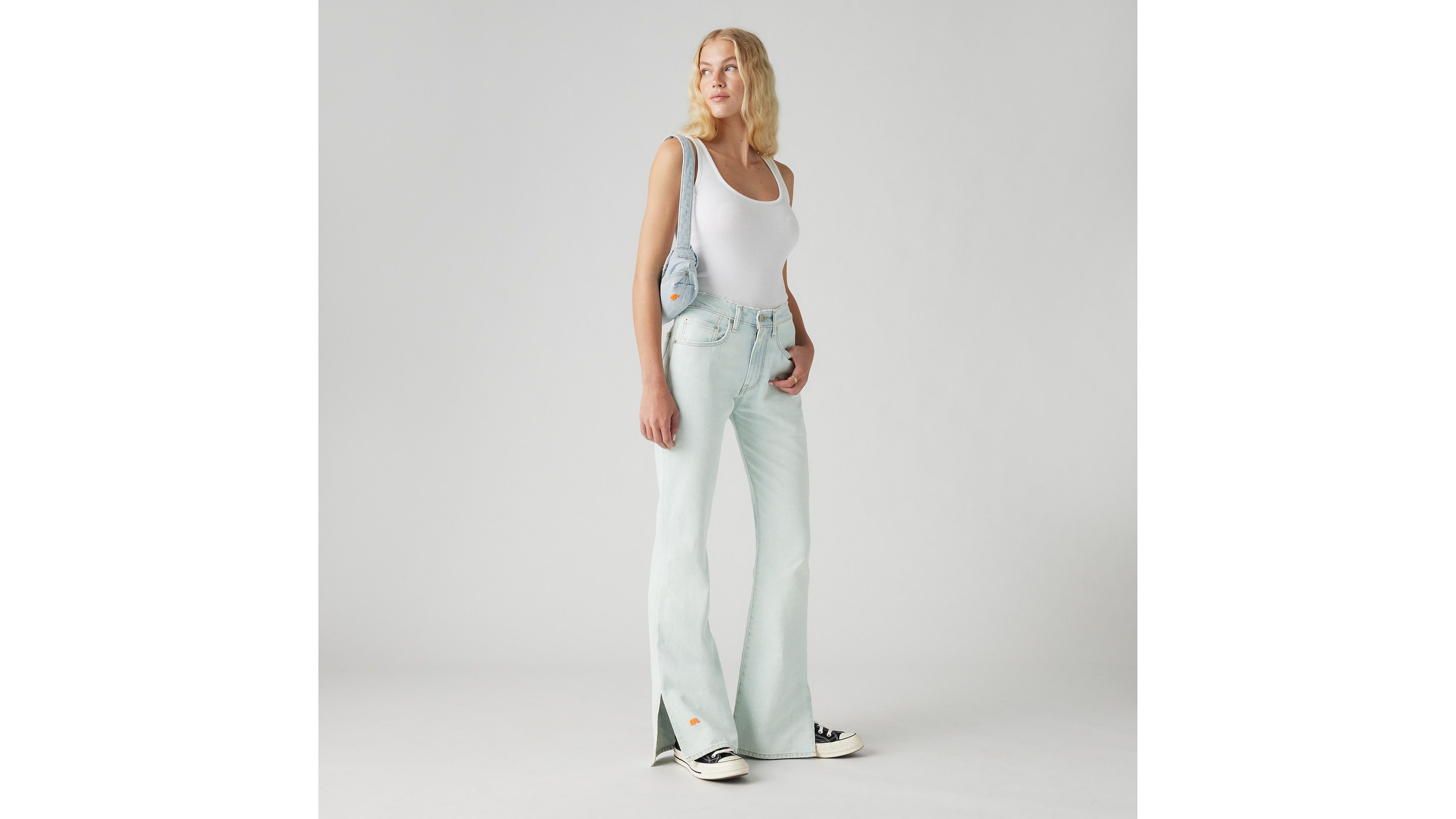 Levi's® x ERL Jean Bootcut - Light Indigo - Bleu