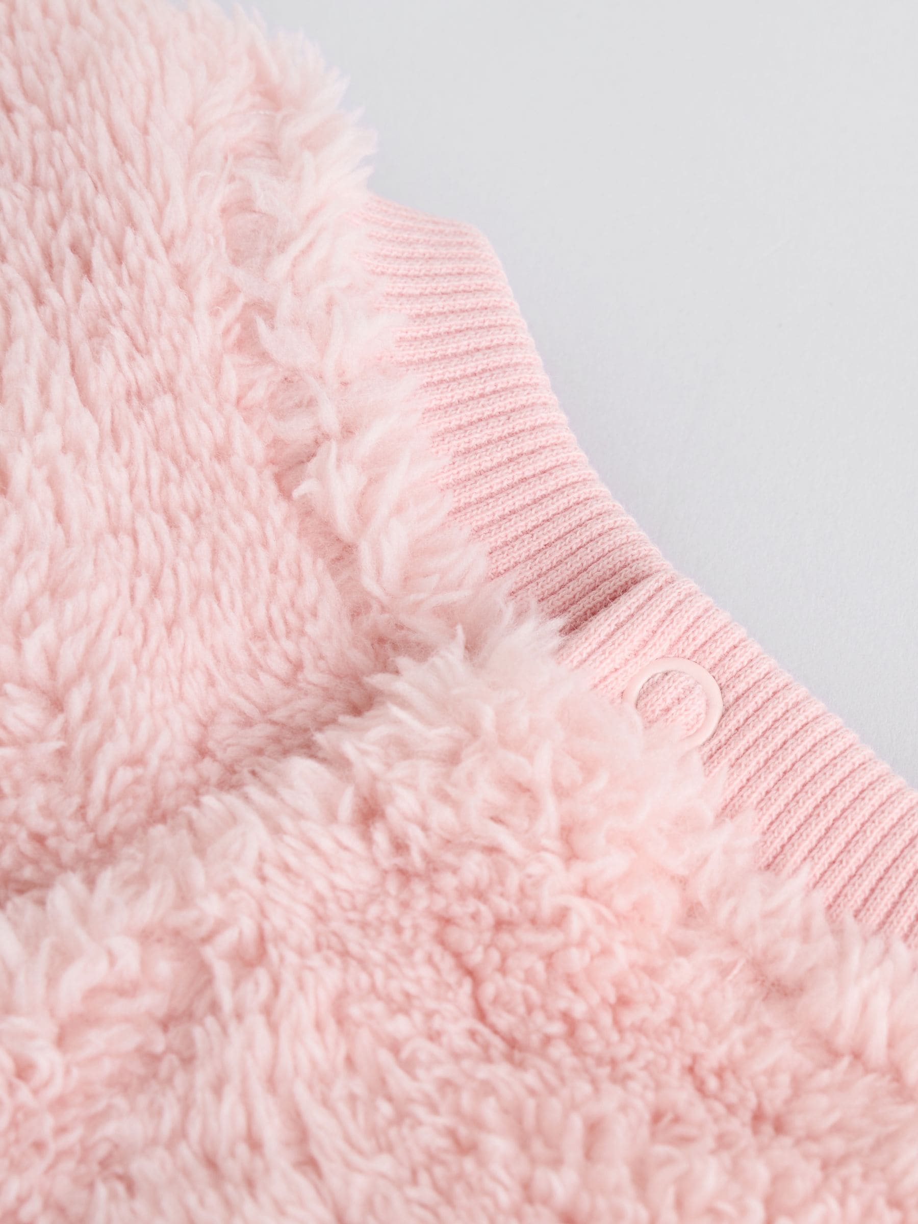 Roze met konijnen - 2 -delige Set van Fleece Tops en Leggings voor Baby''s (0mnd-2jr)