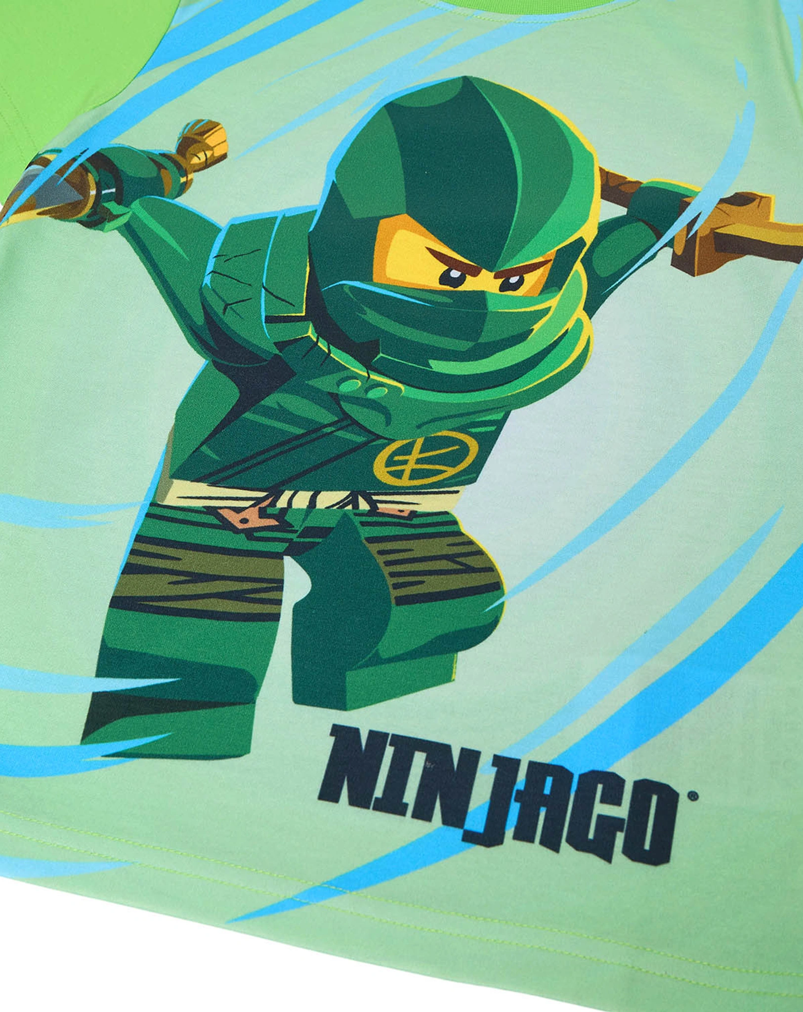Kurzarmshirt LWTANO 300 in bright green