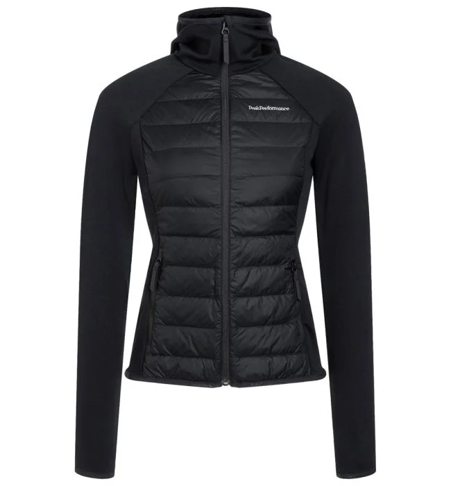 Down Hybrid Hood Jacket Women damejakke