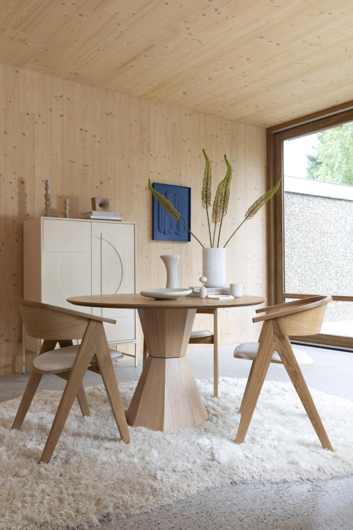 Zuiver Lotus eettafel Ø120