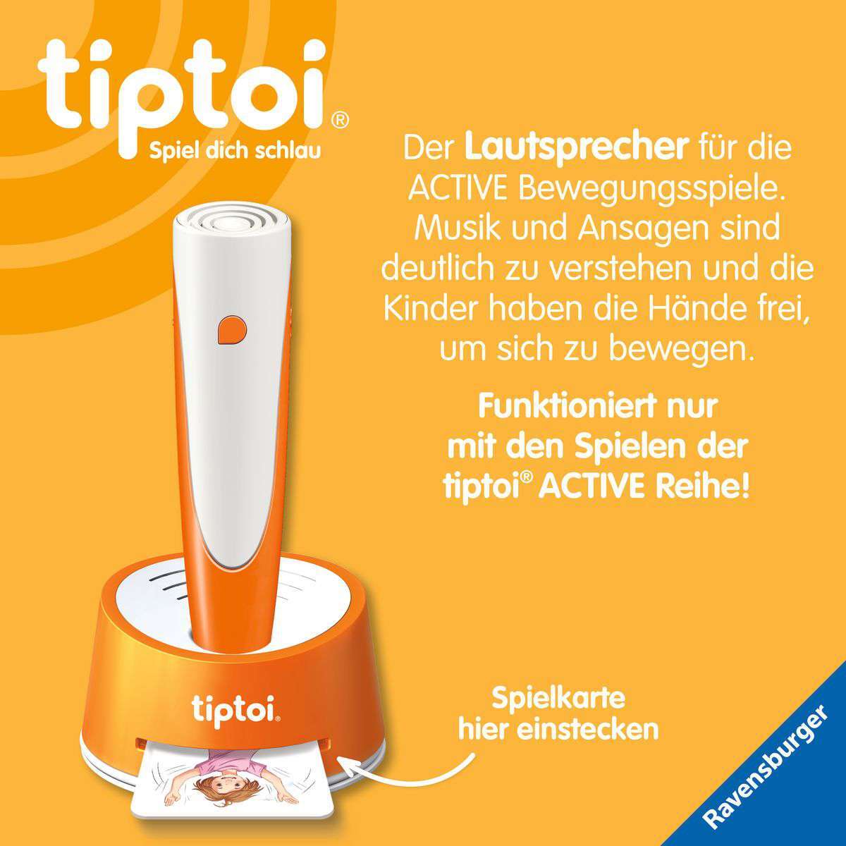 Ravensburger Spiel tiptoi® ACTIVE Set Kunterbuntes Tanz-Theater