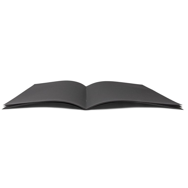 Seawhite Skizzenheft schwarz 140 g/m²