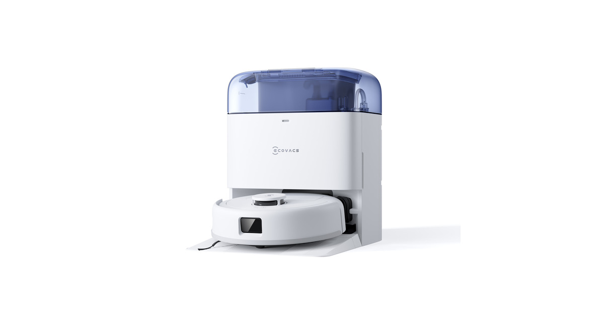ECOVACSDeebot mini BLUE EU robotstofzuiger  (Wit/blauw, 9000 Pa)