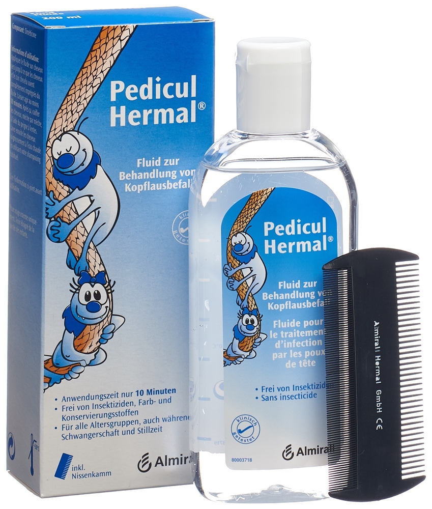 Pedicul Hermal Fluid liq Fl 200 ml