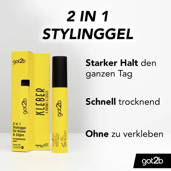 2in1 Stylinggel Kleber 4 Brows & Edges
