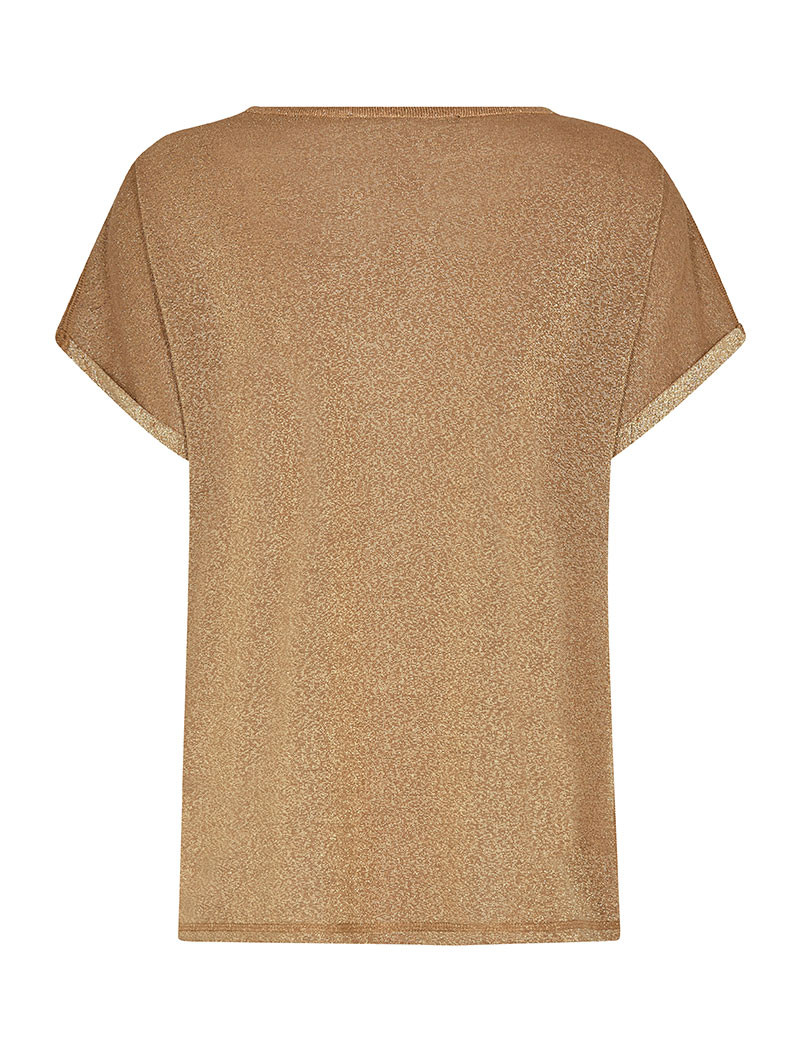 MOS MOSH TOP FEMME KAY LUREX DORÉ
