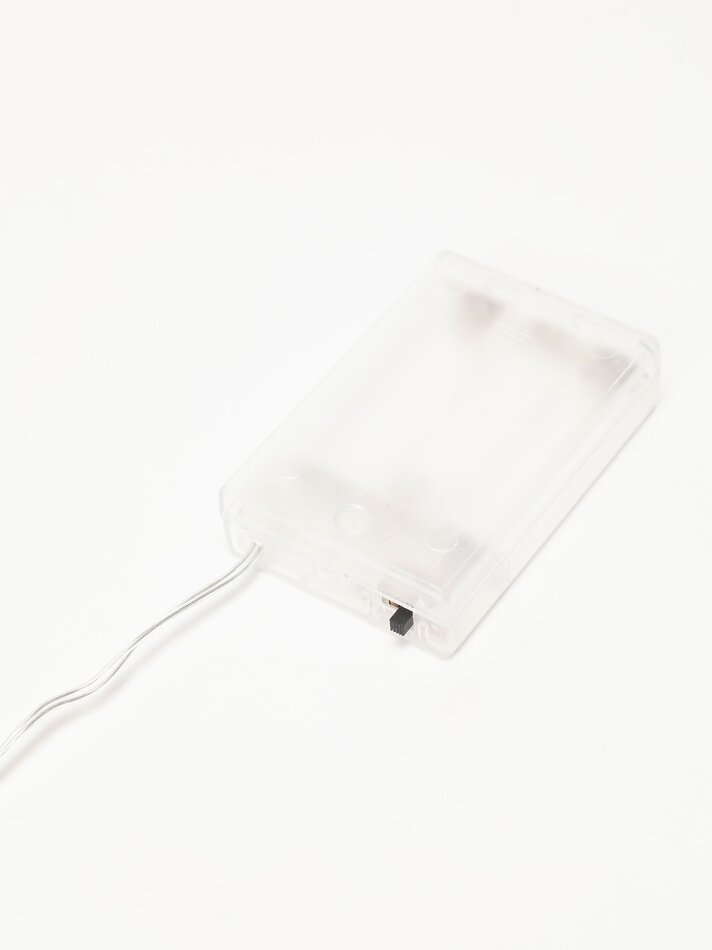 Cordão de luzes LED com 40 unidades - Diversas cores