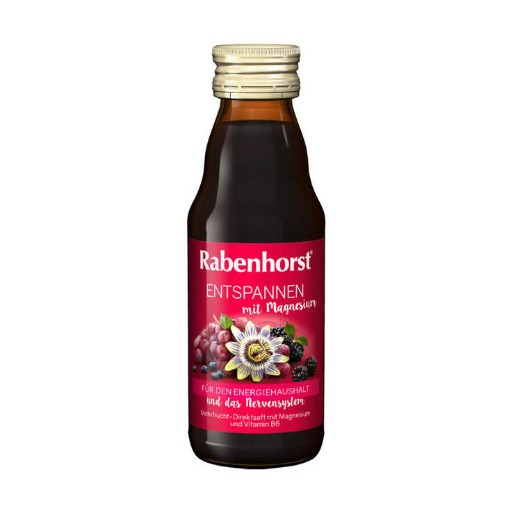 Rabenhorst Entspannen mit Magnesium mini Saft, 125 ml