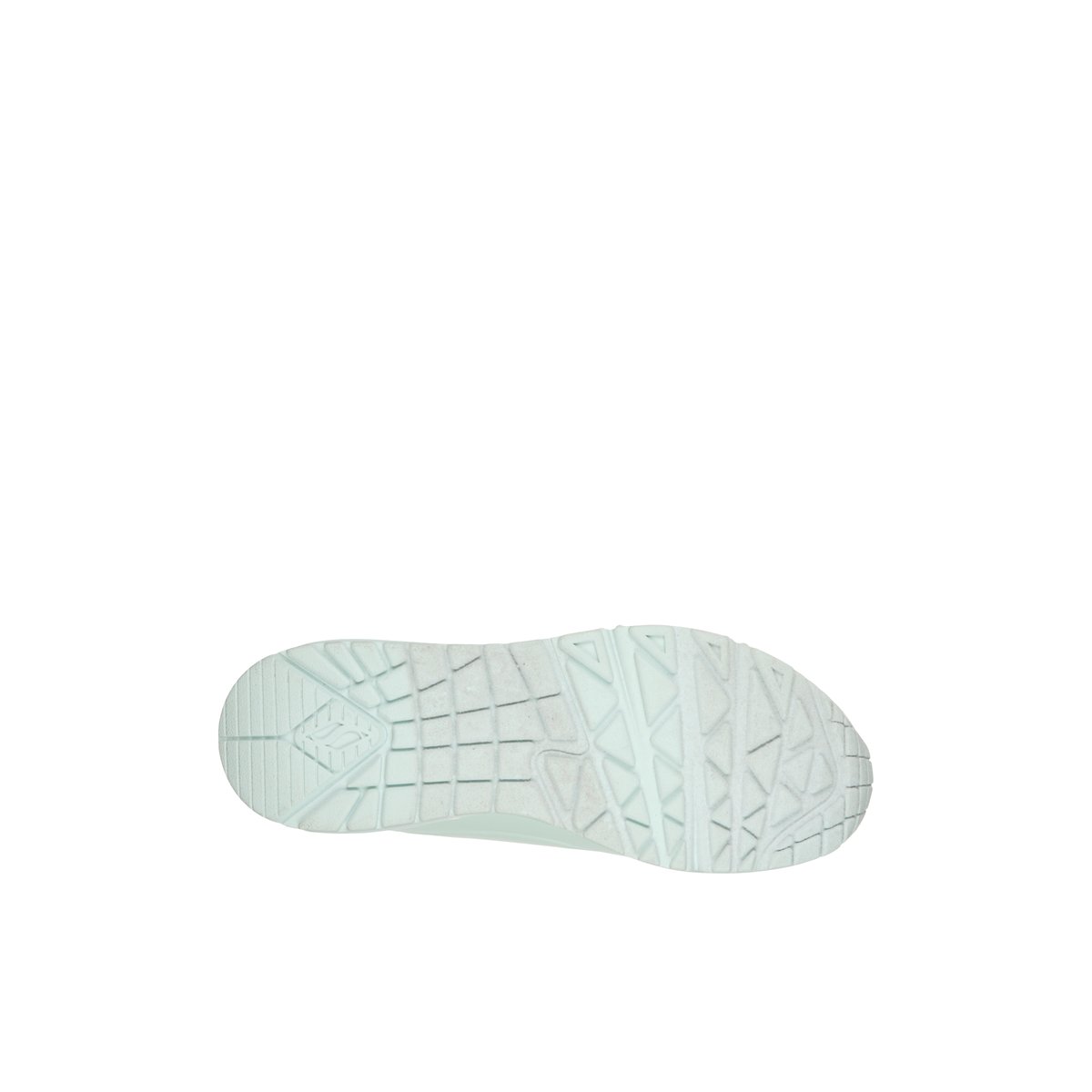 2X les points-Uno_soa-l-Baskets - Talon plat - Vert Clair