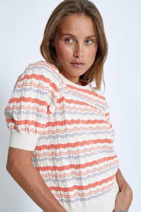 Minus multi color dames trui