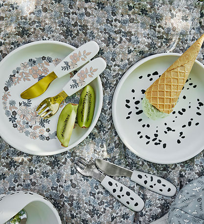 Elodie Details Spises?t - Silikone - 3 dele - Dalmatian Dots