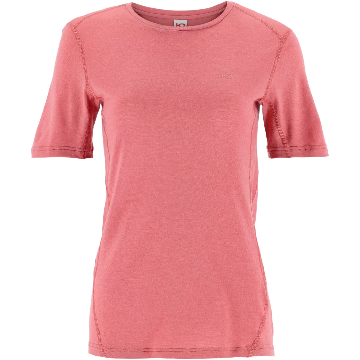 Kari Traa LUCIE TEE Dark Dusty Orange Pink