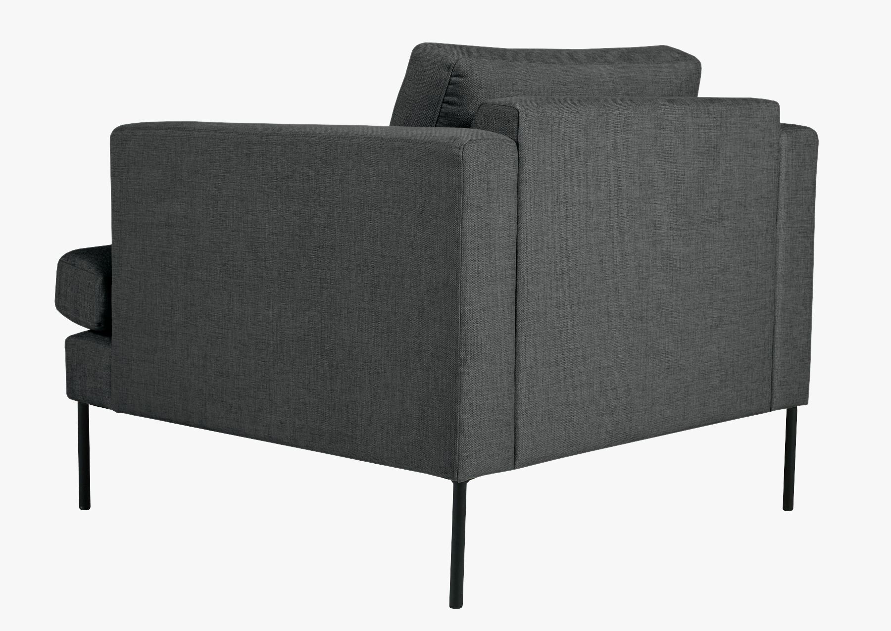 Setetrekk pakke loungestol grå - 40x40x60 cm