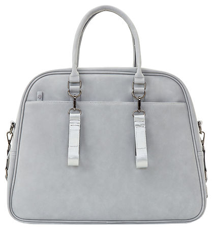Bizzi Growin Wickeltasche/Reisebett - POD - Flüstern Grey