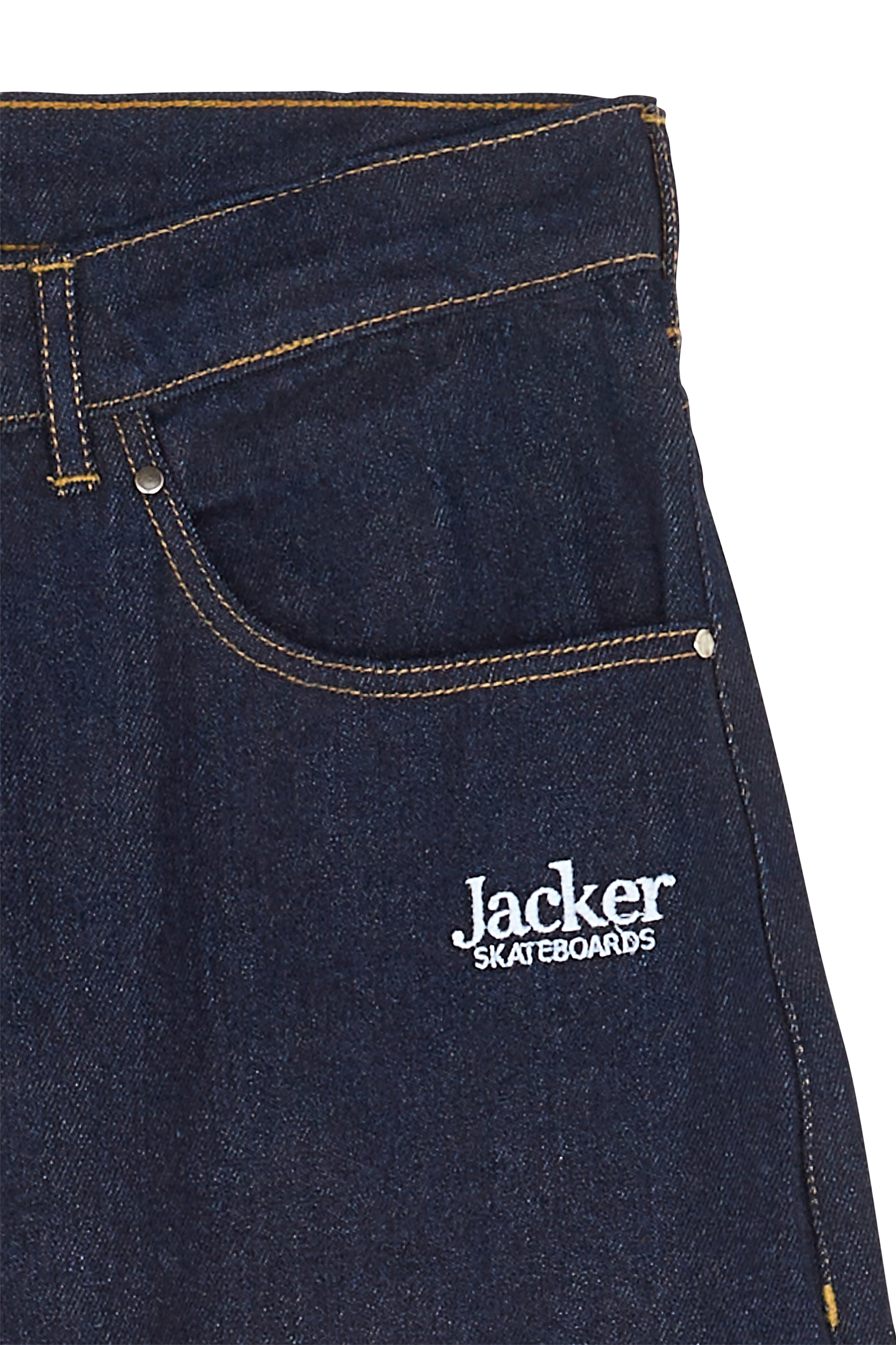 JACKER Jean Nostalgia Baggy Bleu