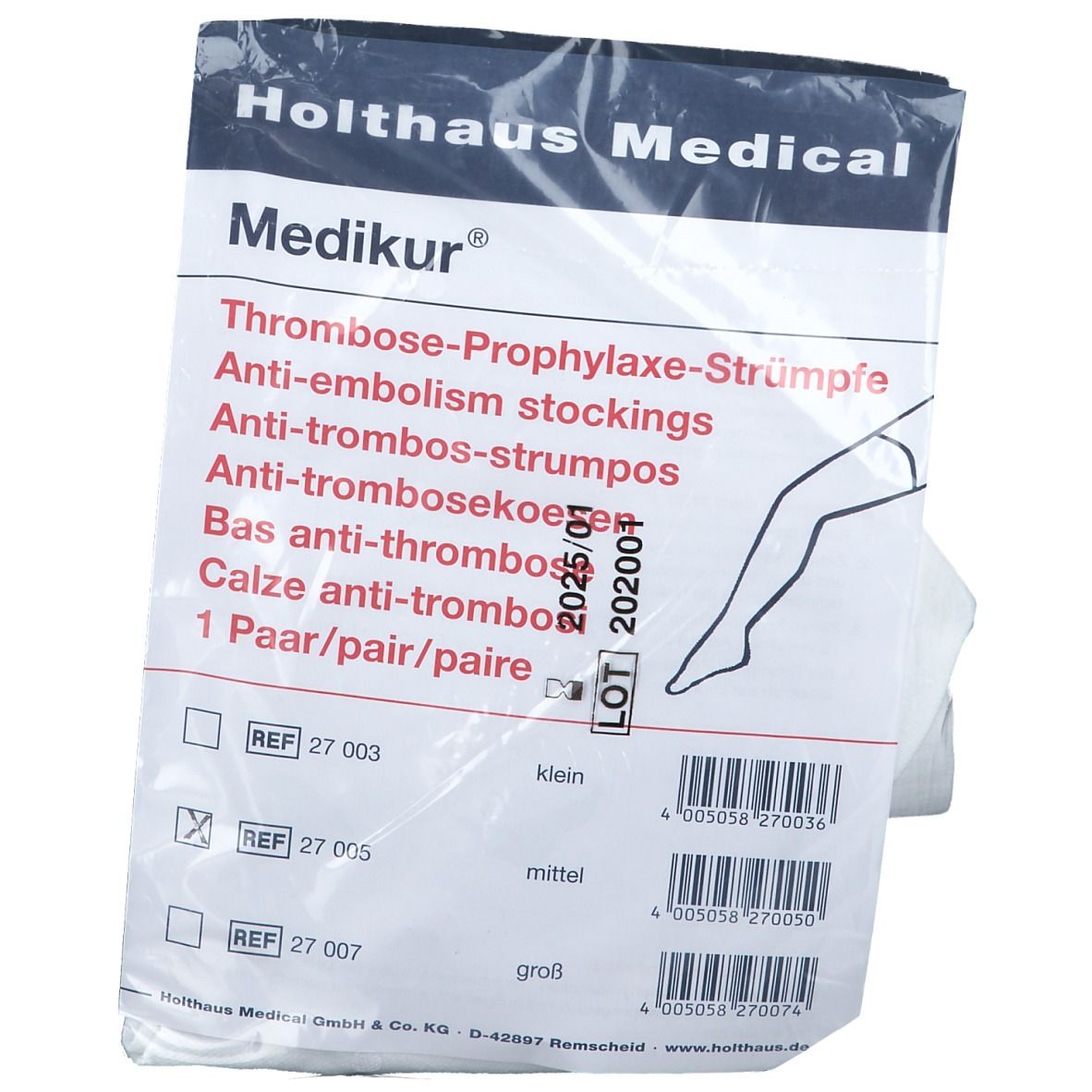 Medikur® Thrombose-Prophylaxe-Strumpf Gr. mittel