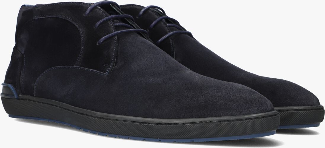 FLORIS VAN BOMMEL blauwe floris van bommel veterschoenen sfm-50108