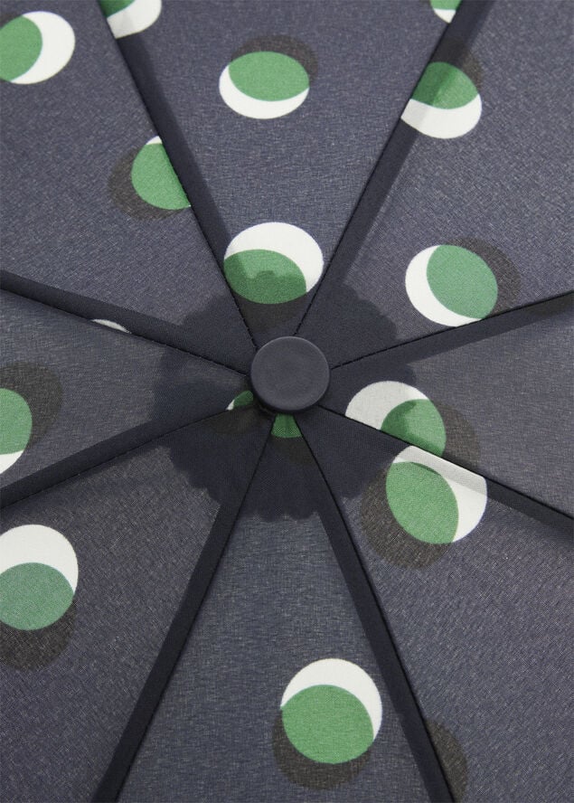 MANGO Polka-dot folding umbrella Medium blue