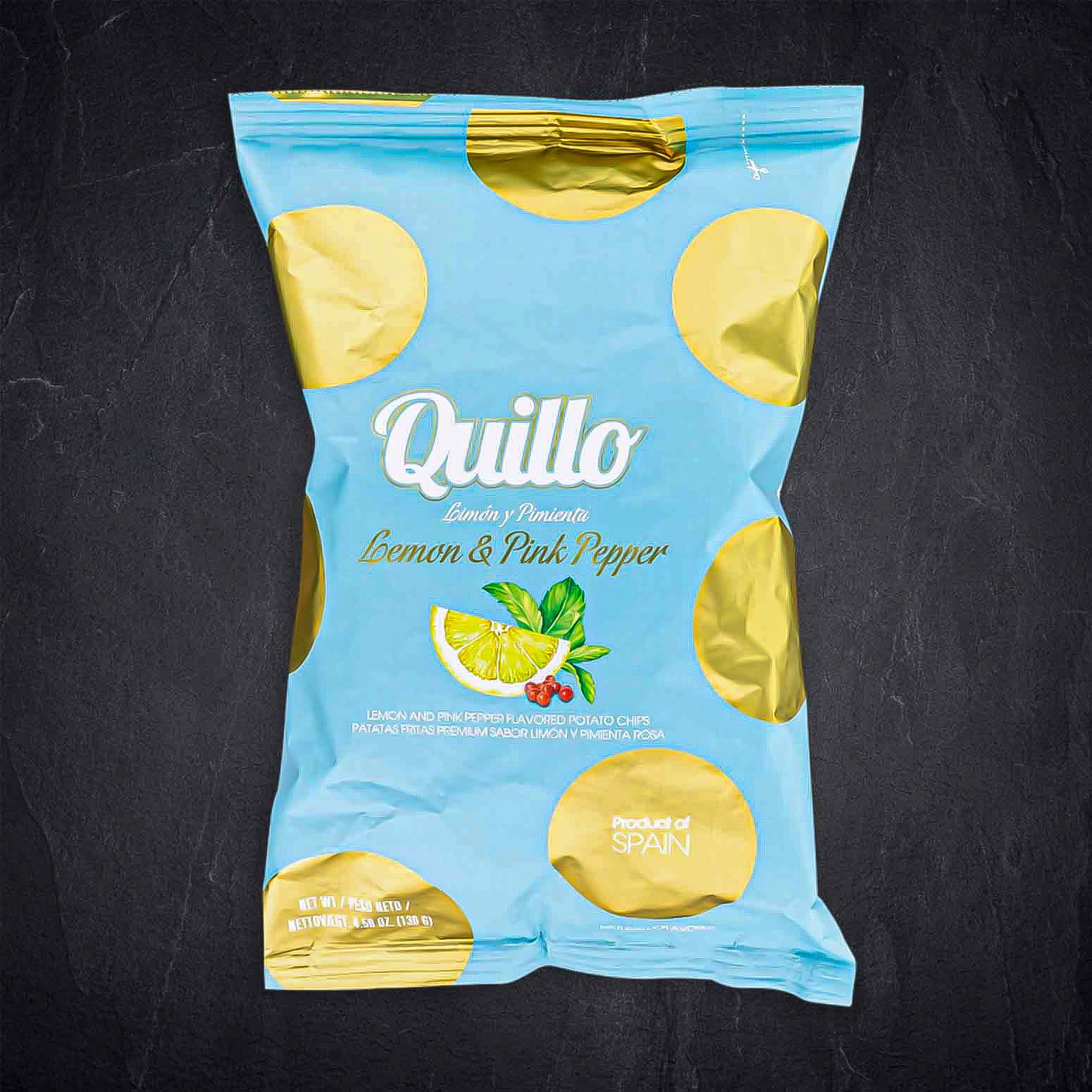Kartoffelchips mit Limette und Pfeffer