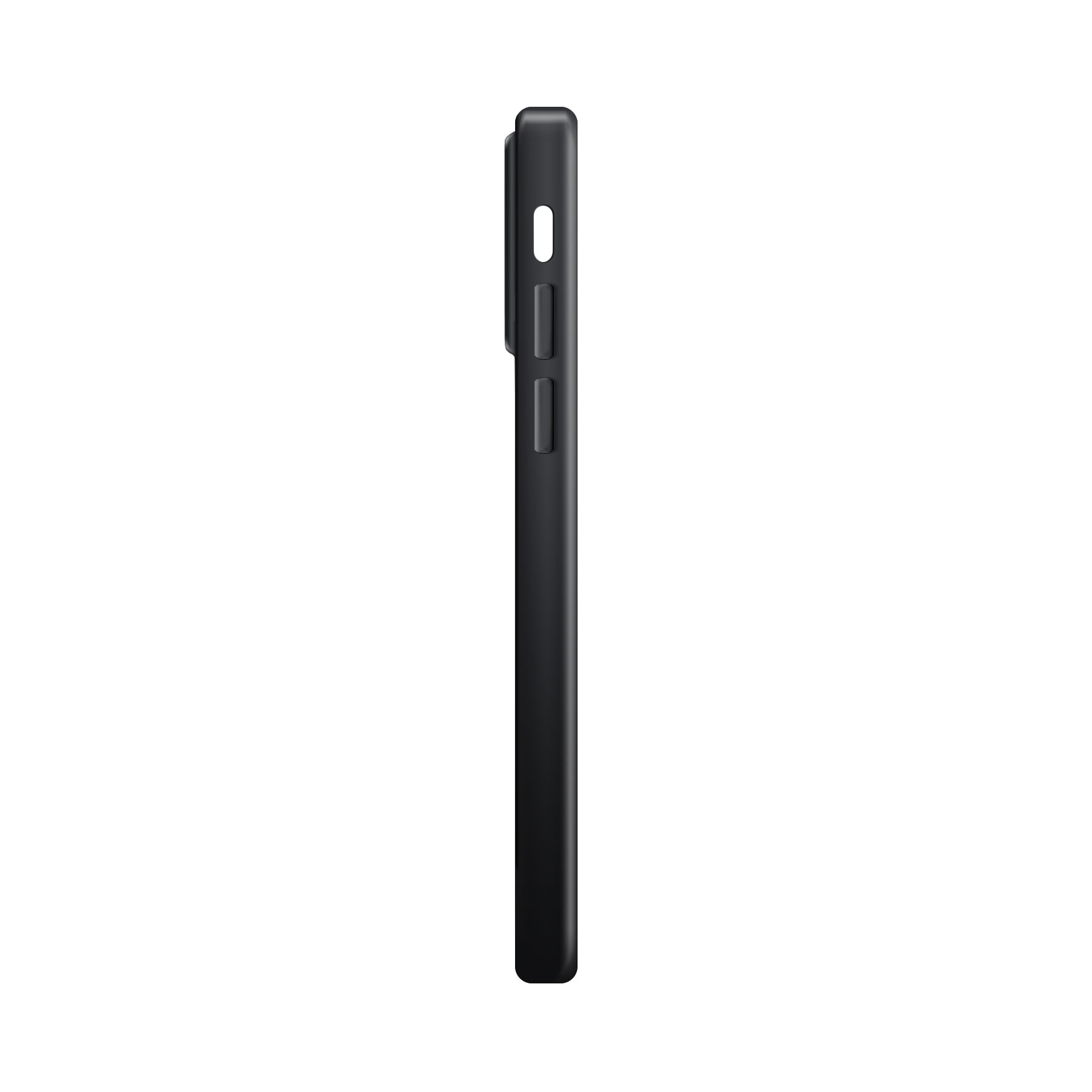 iPhone 15 Antibakterielle MagSafe Silikon Case Hülle (54470) - Schwarz