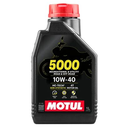 Huile moteur Motul 5000 10W40 4T 1L Universel