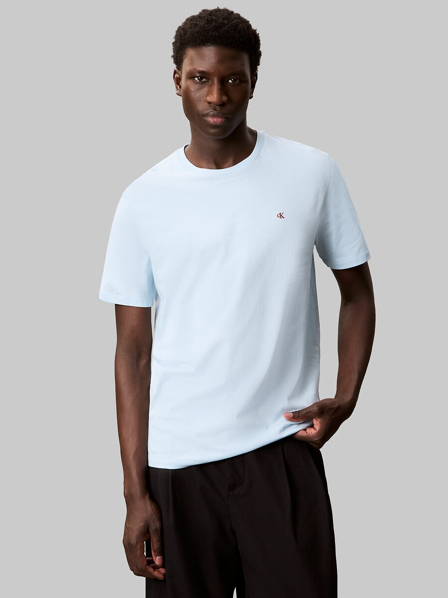 CALVIN KLEIN JEANS<br>Camiseta básica de manga curta