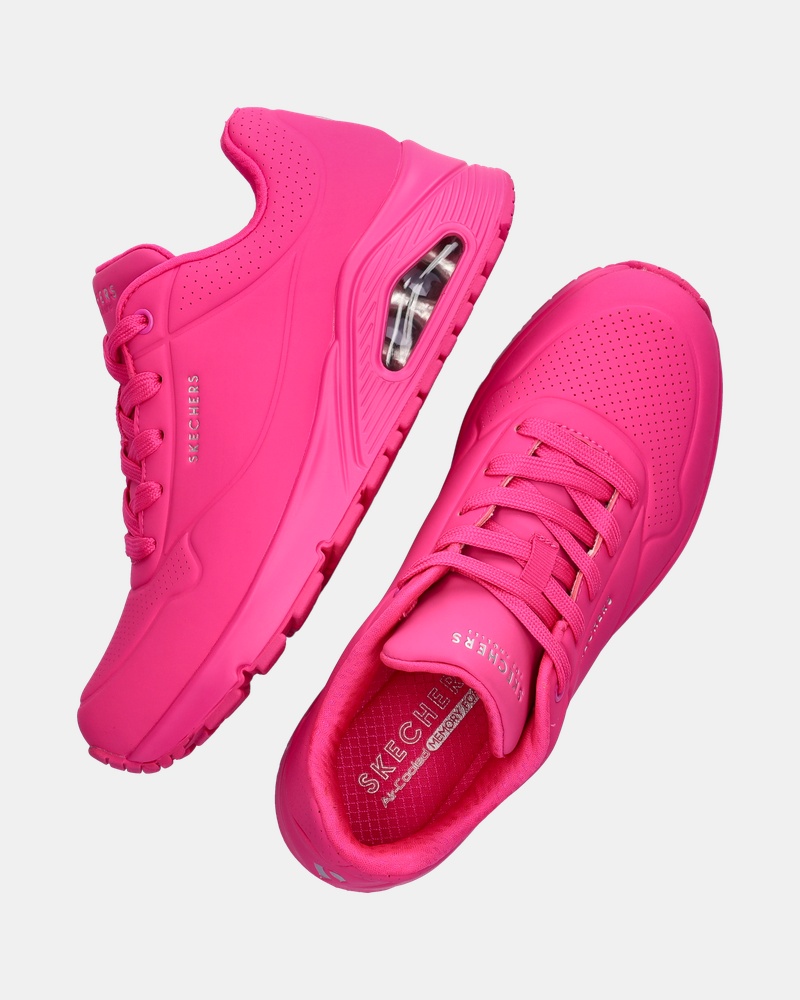 Skechers Street Uno Lage sneakers  - roze