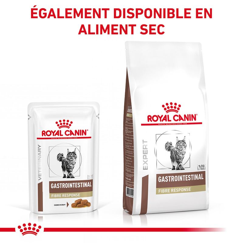 Royal Canin Veterinary Gastrointestinal Fibre Response en sauce