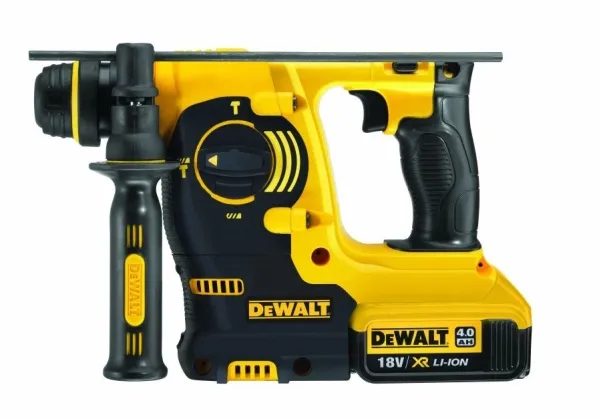 DeWALT DCH253M2, Sort, Gul, 2,4 cm, 1200 rpm, 2,1 J, 4500 bpm or slag i minuttet, 1,3 cm