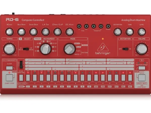 Behringer RD-6-RD, DC, 2 W, 9 V, 0,67 A, 305 mm, 165 mm