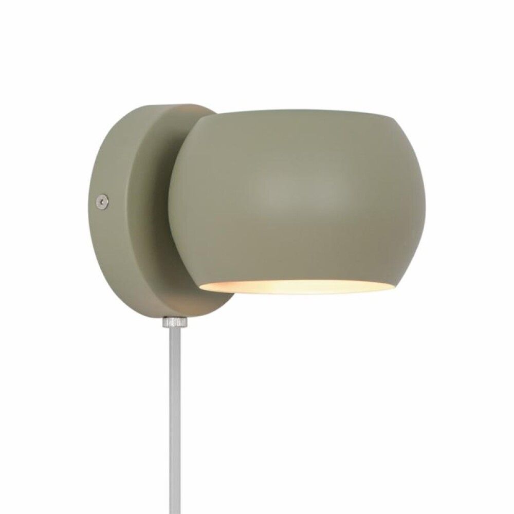 VEGGLAMPE NORDLUX BELIR Ø13X11CM G9 GRØNN